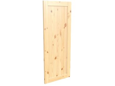 Porte style grange en bois #8529