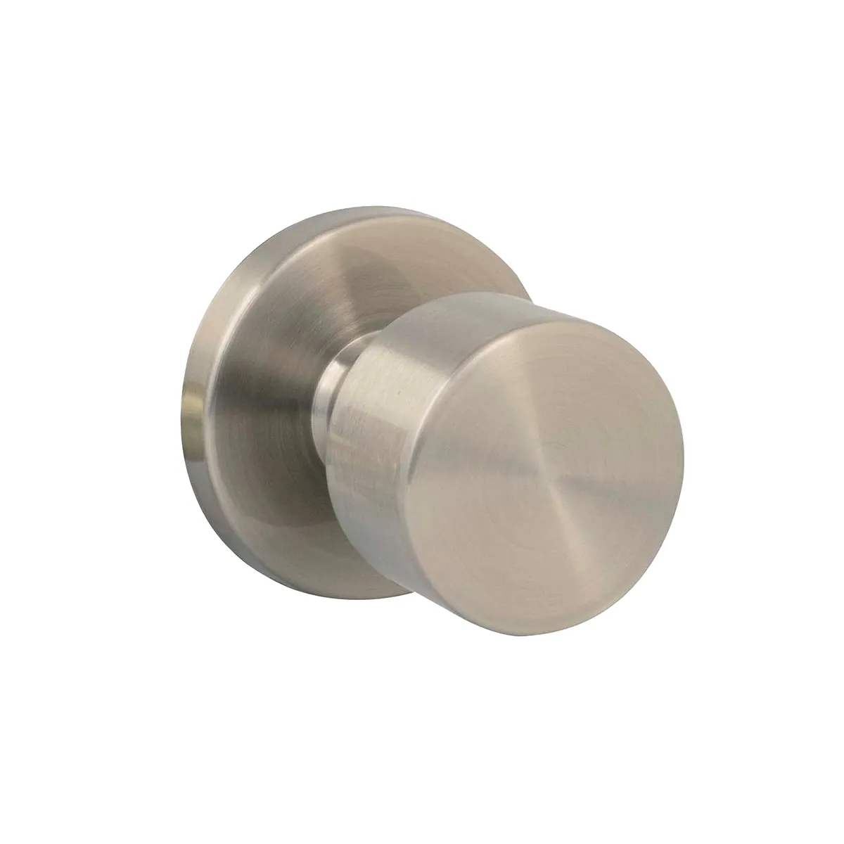 Bouton de porte Barcelona Taymor, nickel satiné – Boilan