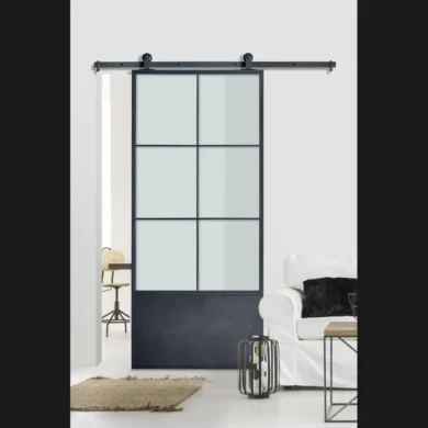 Slab en métal et verre Broadway