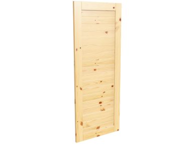 Porte style grange en bois #8545
