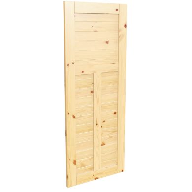 Porte style grange en bois #8546