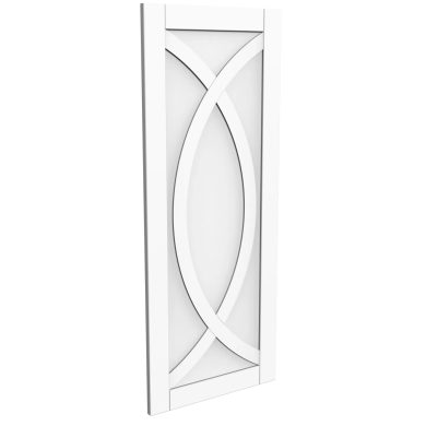 Porte style grange en bois #8550