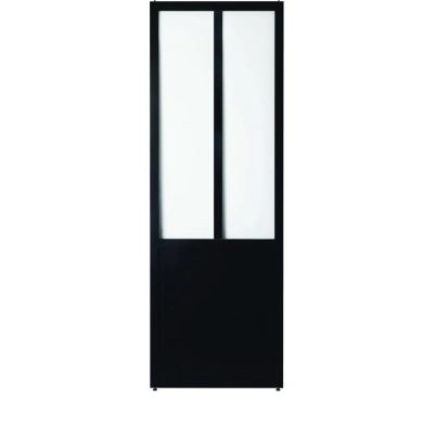 Porte style grange en bois #8556