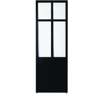 Porte style grange en bois #8558