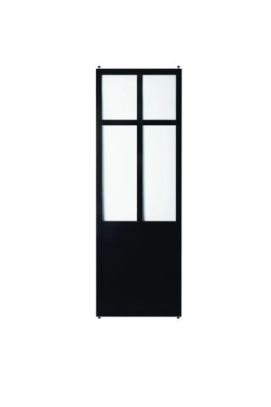 Porte style grange en bois #8558