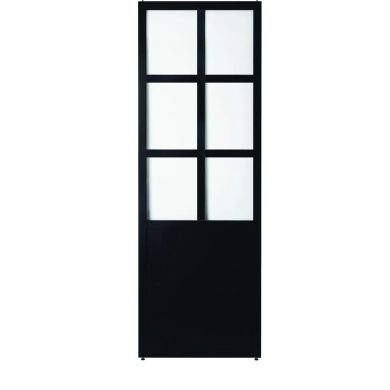Porte style grange en bois #8560