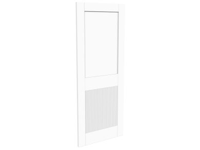 Porte style grange en bois #8567