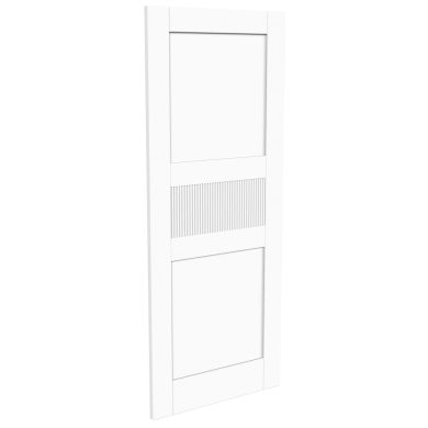 Porte style grange en bois #8577